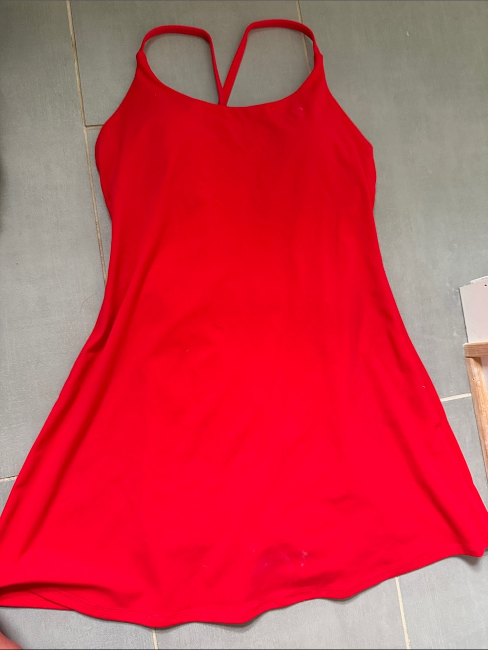 HALARA Red Mini Slip Dress